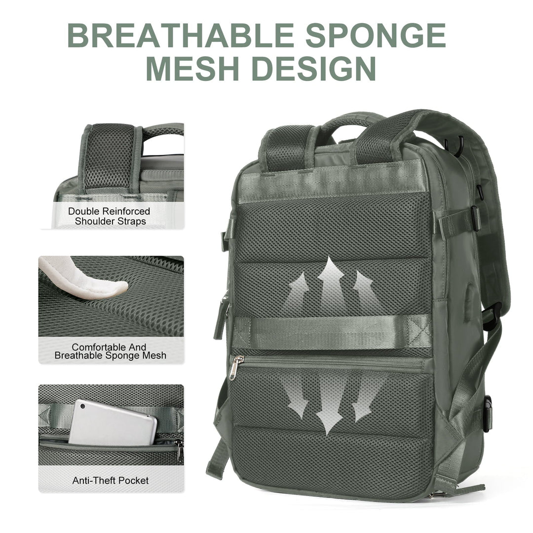 BowLift | Women's Large Travel Backpack Waterproof Hiking Backpack