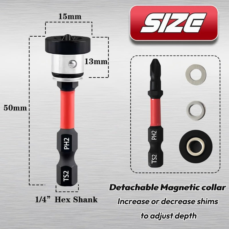 Magnetic S2 Steel Screw Bits Bowlift