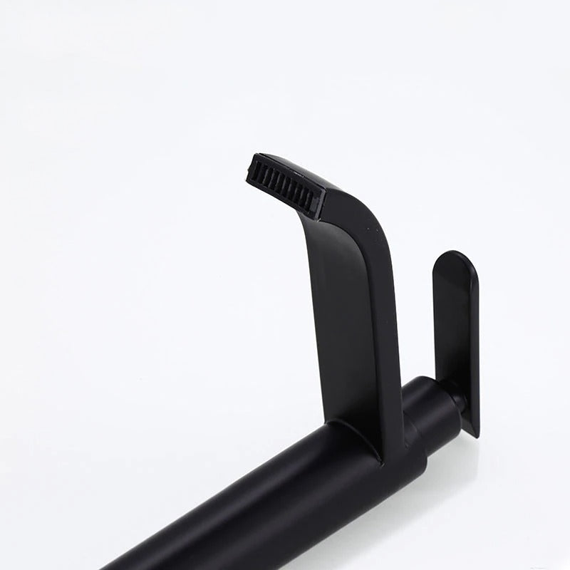 BowLift | Matte black cold water single faucets for sink installation