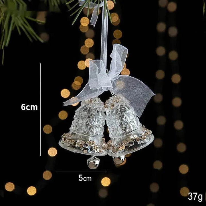 BowLift | Christmas Decorations Sequins Acrylic Transparent Pendant