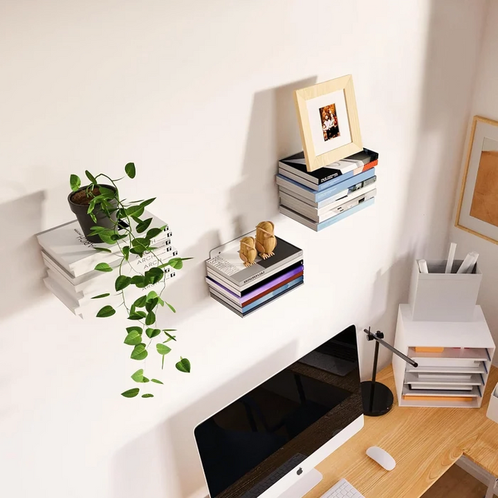 BowLift | AeroShelf — Let your books magically float on the wall and make your rooms shine