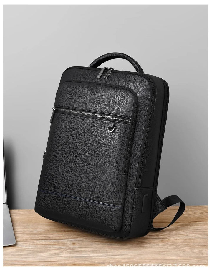 BowLift | MobilLux Leather Rucksack – For work, travel & modern mobility
