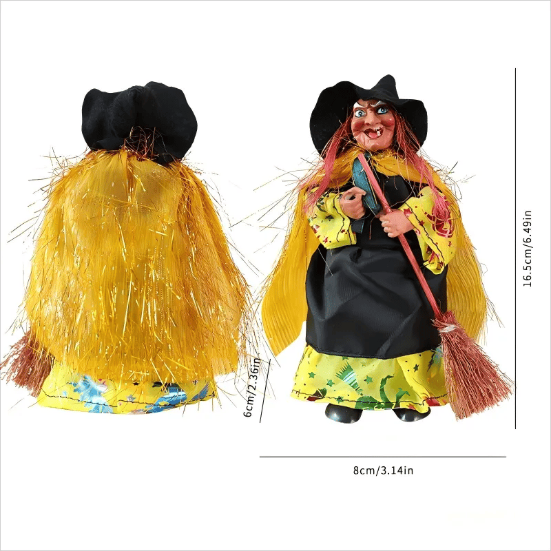 BowLift | Halloween Witch Doll Statue Decor Desktop