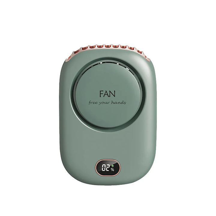 Portable USB Rechargeable Hanging Neck Mini Fan | Bowlift