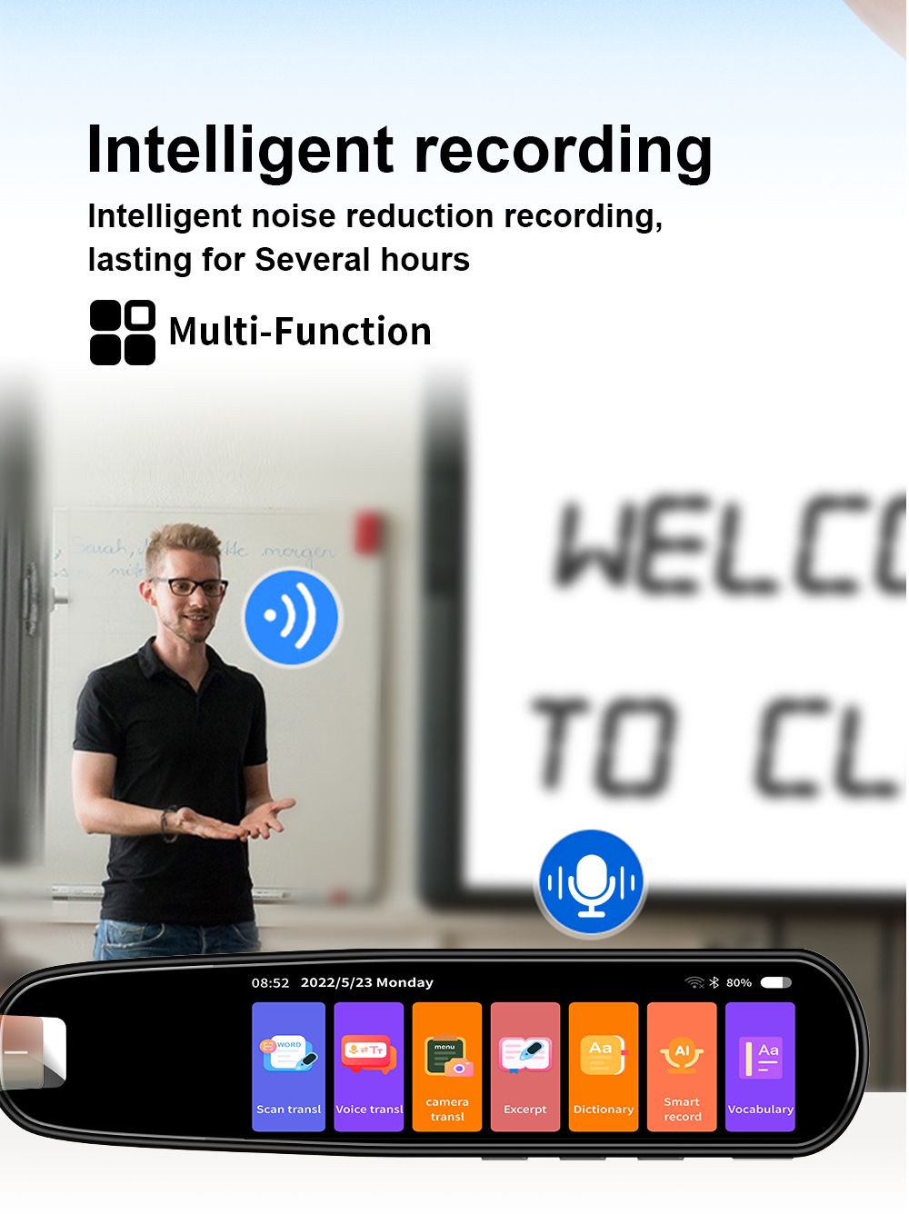 BowLift | 112 Language Translation Scanning Reading Pen