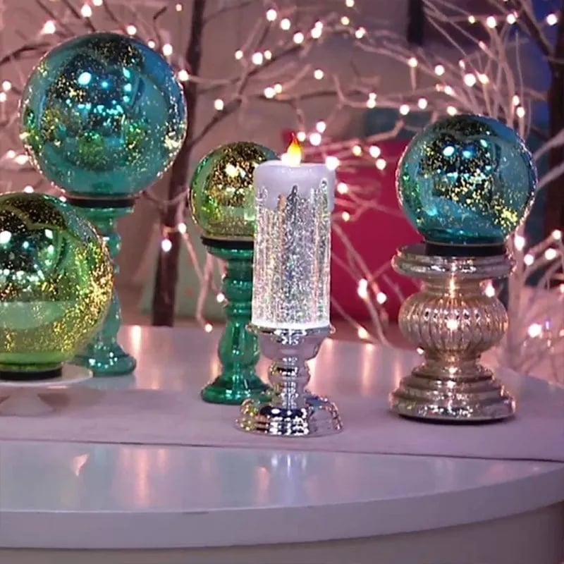 BowLift | LED Christmas Candles  With Pedestal