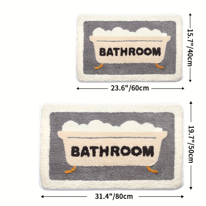 BowLift | Soft and Non-Slip Bath Mat with High Absorbency