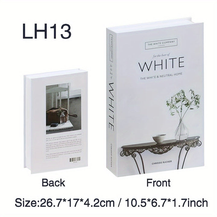 ChicDecor - Set of 3 Elegant Books for Interior Style Bowlift