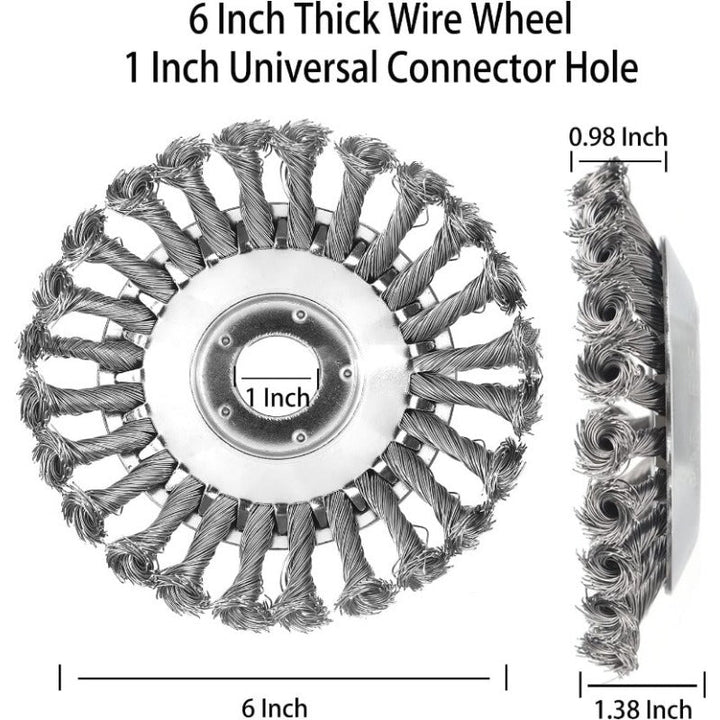 BowLift | Universal Steel Wire Trimmer Brush Head