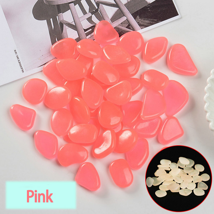 BowLift | Glow-in-the-Dark Garden Pebbles