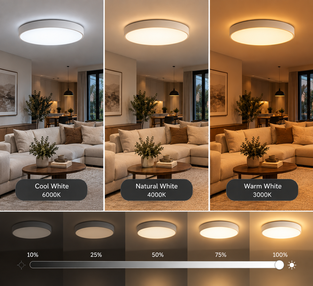 BowLift | Rechargeable Motion Sensor Ceiling Light