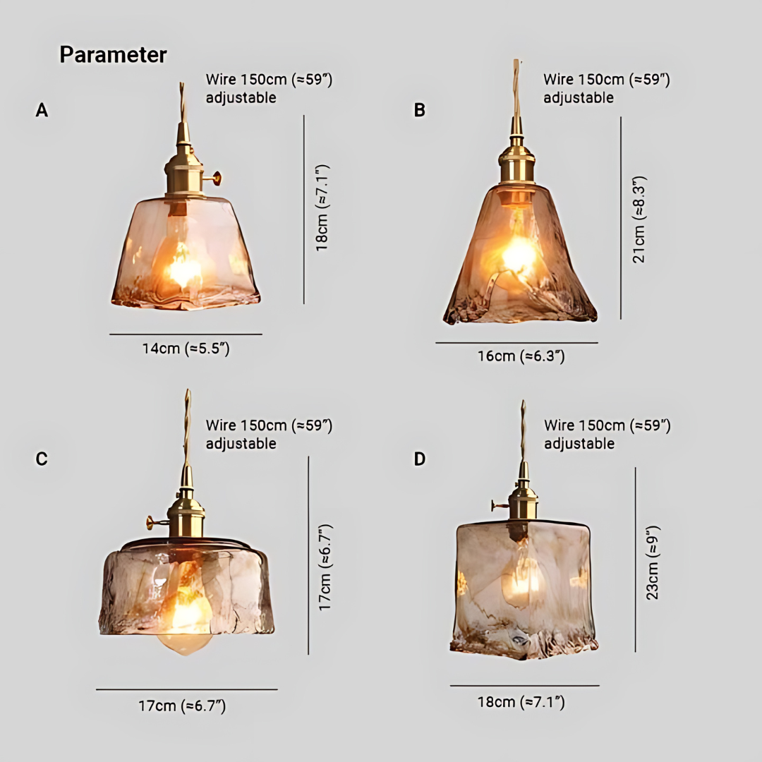 BowLift | Retro LED Hanging Lamp - Jasper
