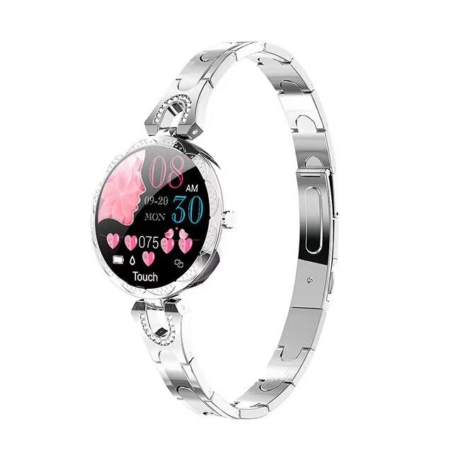 BowLift | PolsVital Women's Smartwatch – Waterproof, Health and Fitness Monitor in Stylish Design
