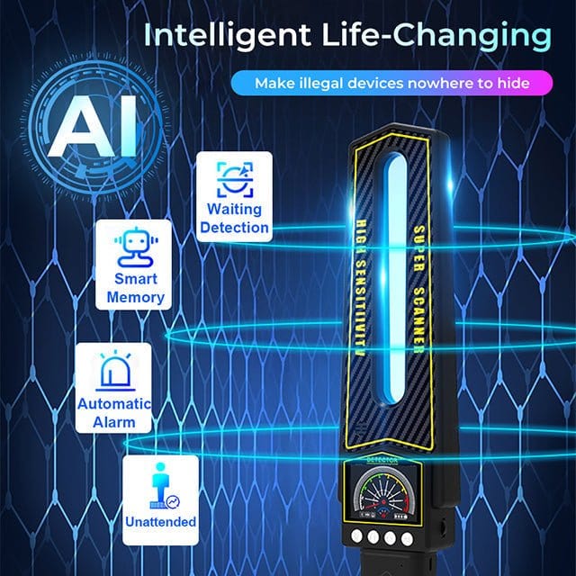 BowLift | GPS Tracker Detector #2025 – Advanced Bug Sweeper for Hidden Cameras & Trackers