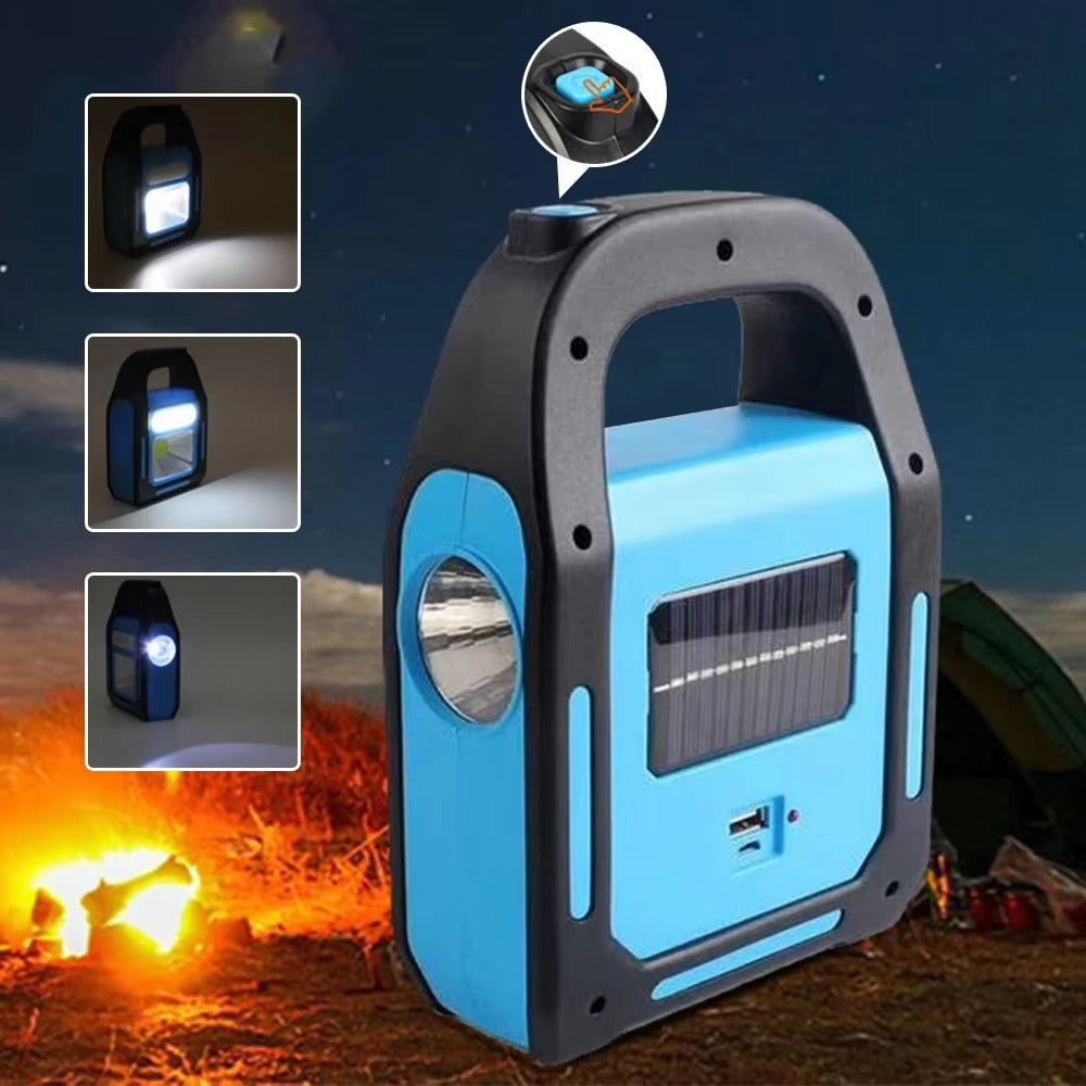 BowLift | Solar USB Rechargeable Power Bank Camping Lantern