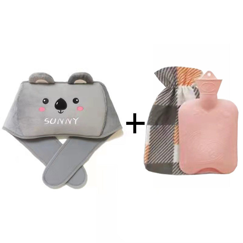 BowLift | Plush Refillable Hot Water Bottle Belt