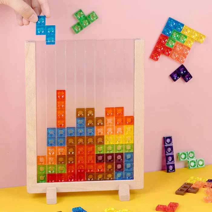 Creative Wooden Block Puzzle for Adults Bowlift