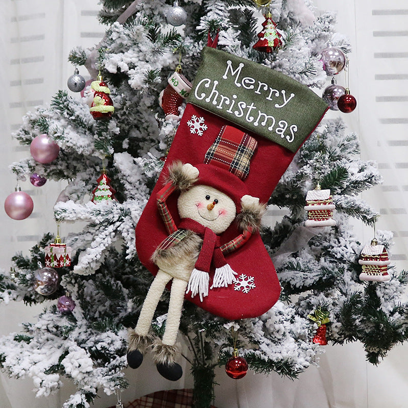BowLift | Christmas Decorations Christmas Big Sock Christmas Tree Pendant