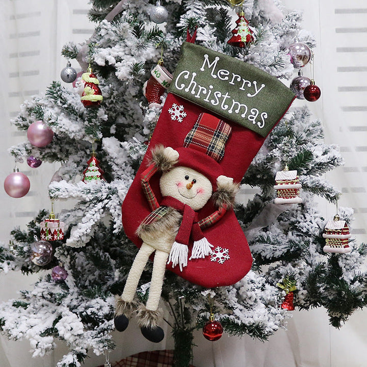 BowLift | Christmas Decorations Christmas Big Sock Christmas Tree Pendant