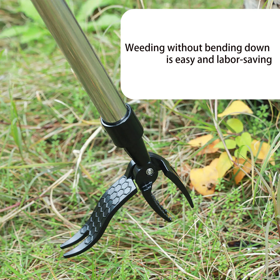 BowLift | Weed Puller without Bending – Root Remover with Scoop Clip for the Garden