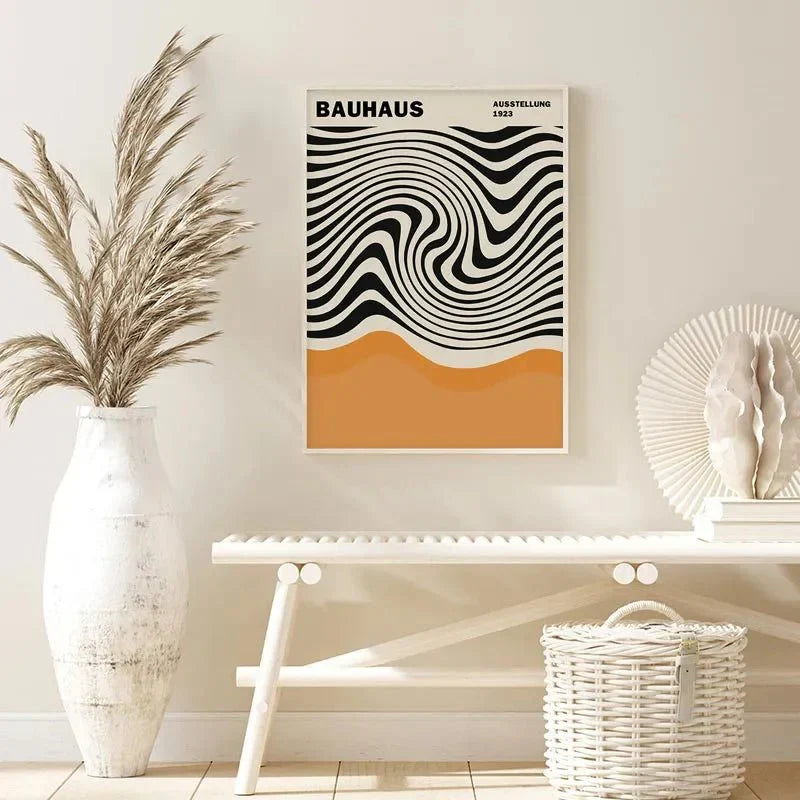 BowLift | Abstract Canvas Wall Art Poster