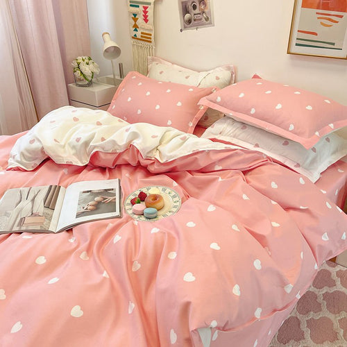 BowLift | Abstract Chessboard Single Bed Linen Set