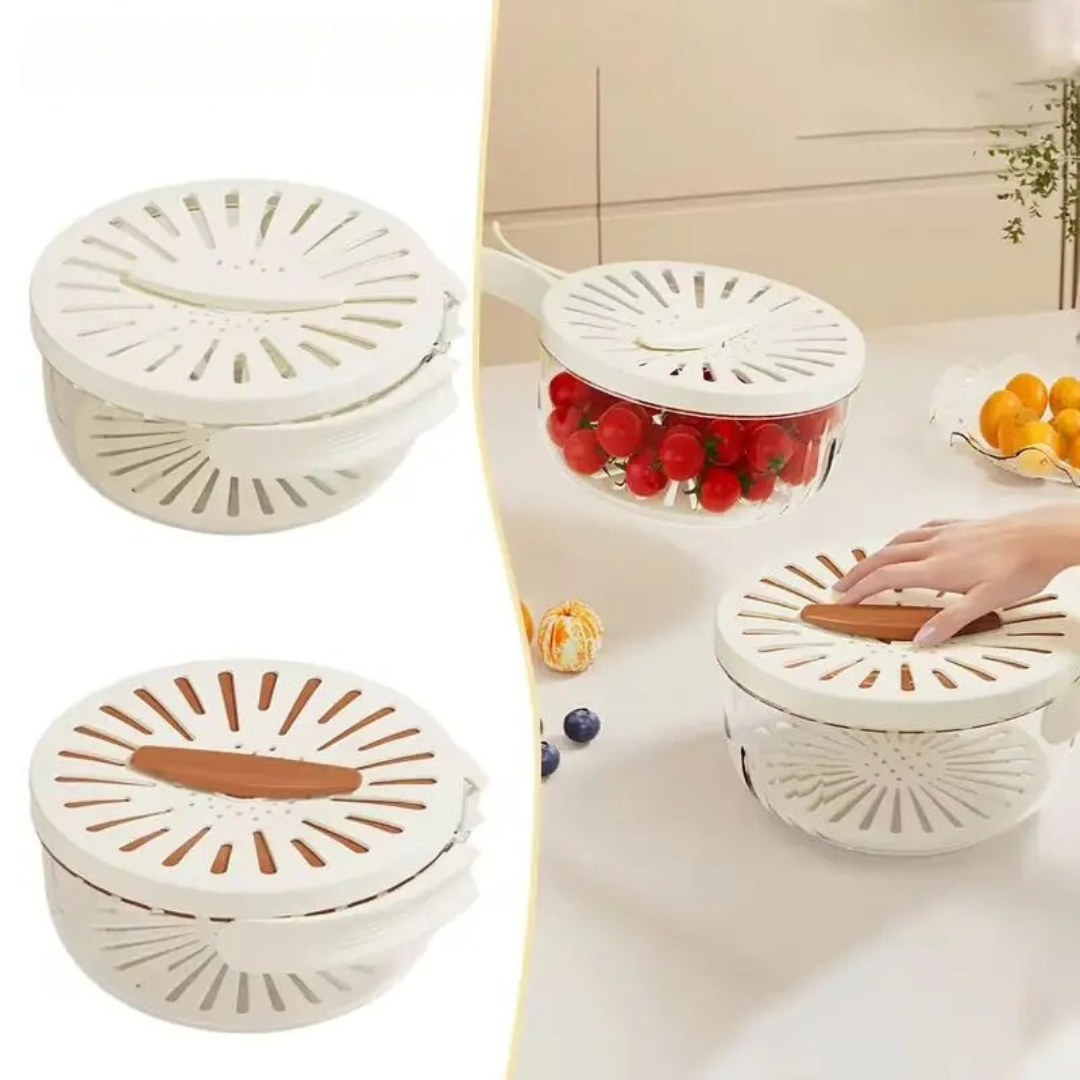 FlexDrain Pro — Finally fresh fruits without chaos and drip stress! | Bowlift