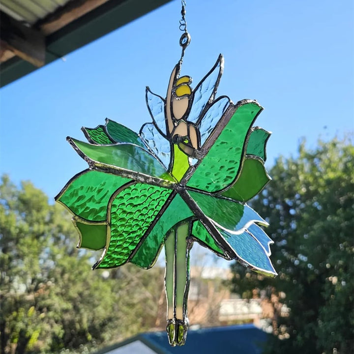 BowLift | Dancing Lady Stained Spinner [Height of 9.8 inches]
