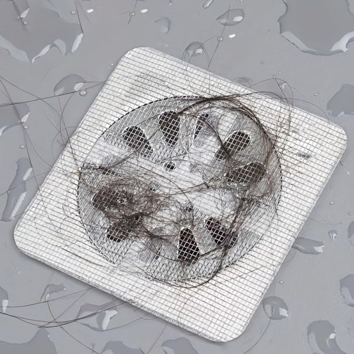 Disposable Drain Cover Stickers – Hair Catcher & Insect Blocker Bowlift