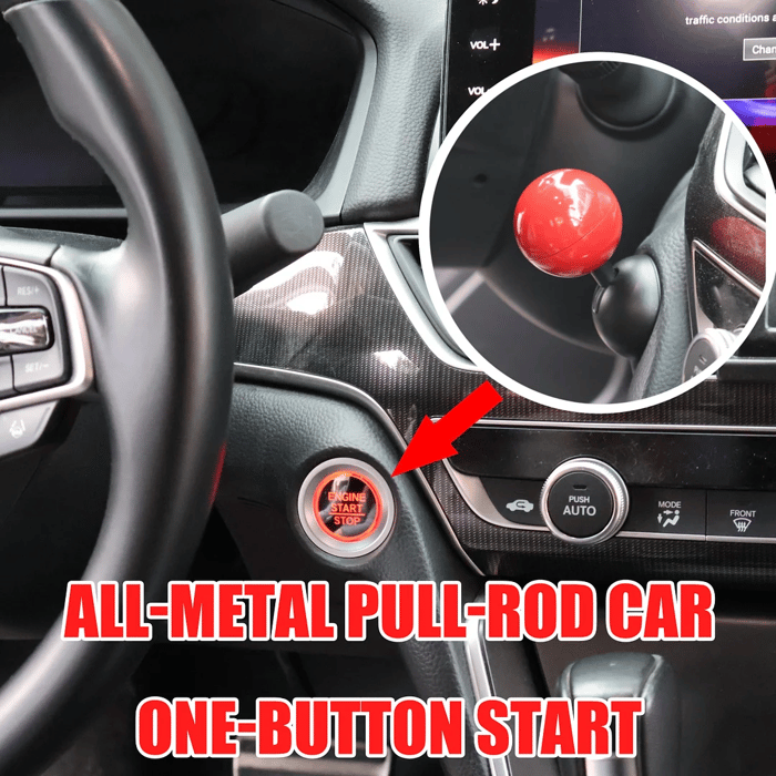 Auto Motor Start Stop Button Joystick Full Metal Ball-Bar | Bowlift