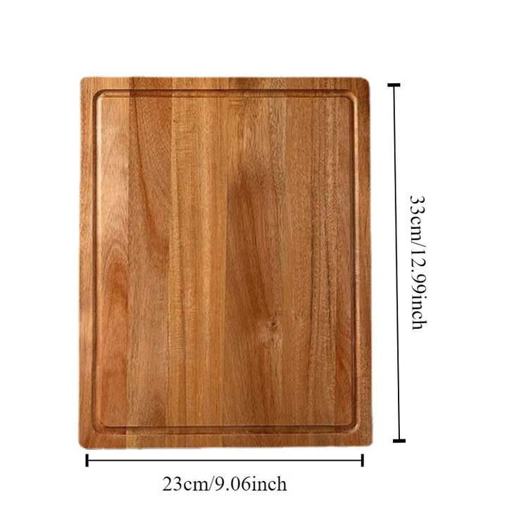 Acacia Wood Cutting Board With Handle Kitchen Chopping Board | Bowlift