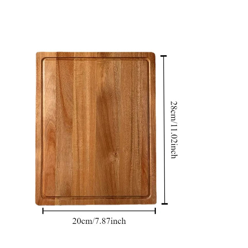 Acacia Wood Cutting Board With Handle Kitchen Chopping Board | Bowlift