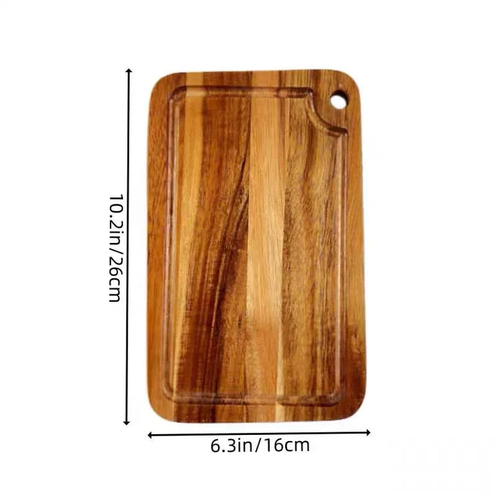 Acacia Wood Cutting Board With Handle Kitchen Chopping Board | Bowlift