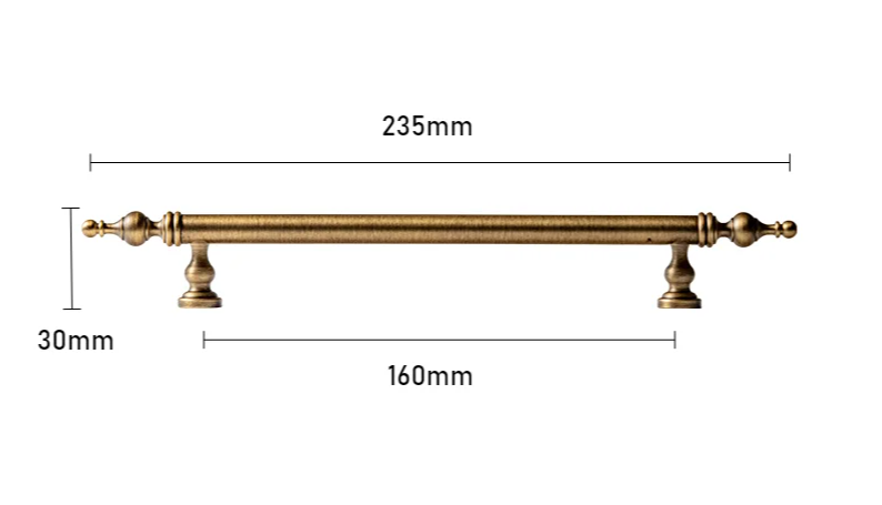 Aurevon BronzeLine Furniture Handle Bowlift
