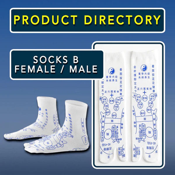BowLift | Shay™ Acupressure Reflex Zone Massage Socks