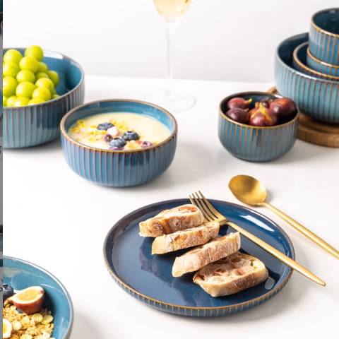 Anatoli 12-Piece Dinnerware Set Bowlift