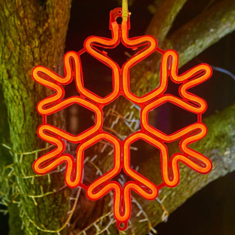 BowLift | Waterproof LED Snowflake Light for Festive Winter Decoration