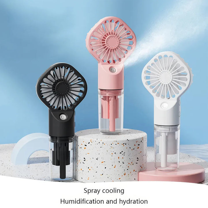 Handheld Mini Air Conditioner Humidifier Mist Cooler | Bowlift