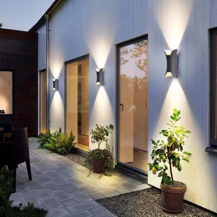 BowLift | Elegant Waterproof LED Wall Light Outdoor made of Aluminium