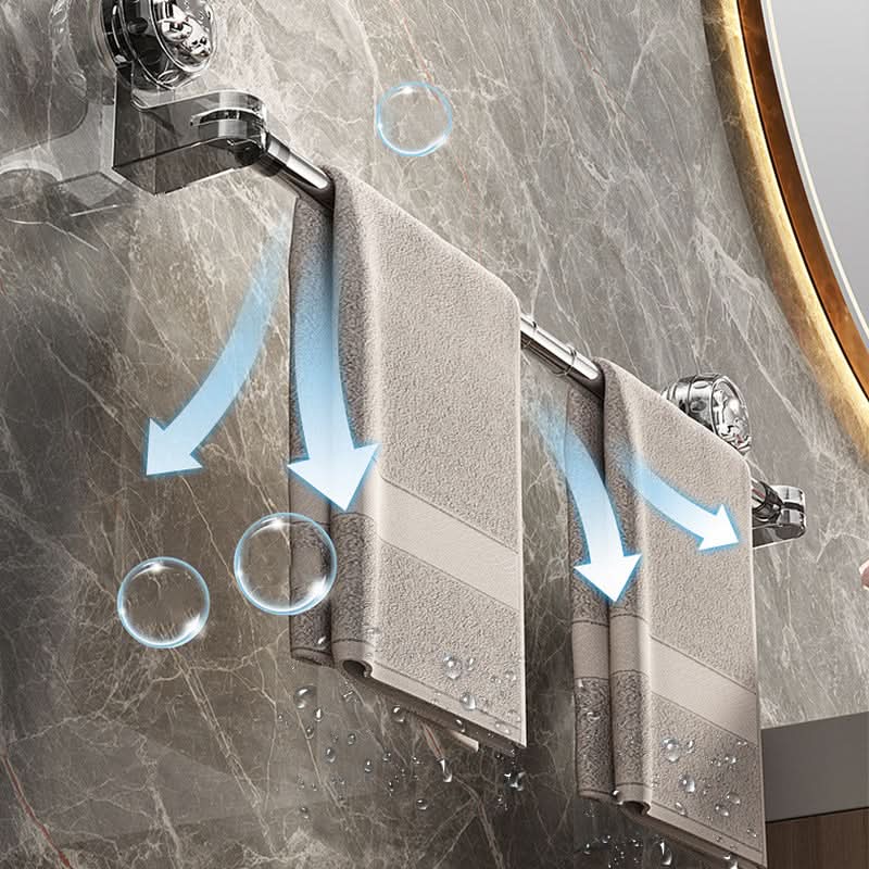 FlexiGrip Towel Holder — Unleash your space freedom with stylish organization without drill holes! | Bowlift