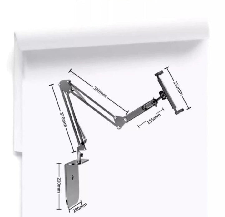 BowLift | Royaleva BedMate 360° Rotating Device Holder - Hands-Free Mobile & Tablet Stand