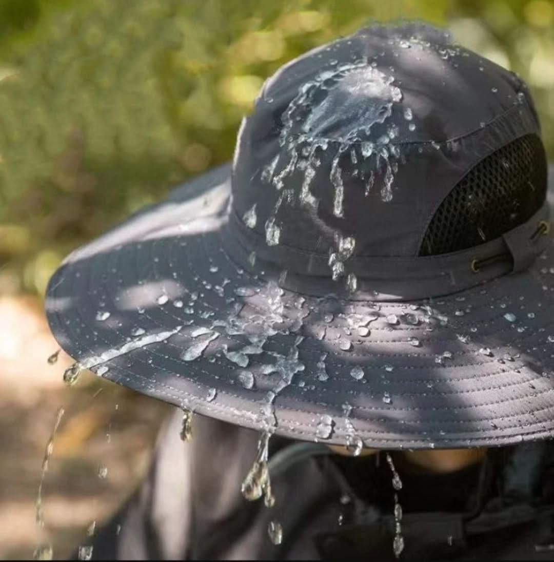 Solar Fan Fisherman's Hat - Solar Energy & USB Charging | Bowlift