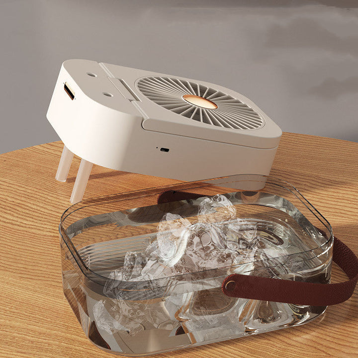 Dual Spray Desktop Air Cooler | Bowlift
