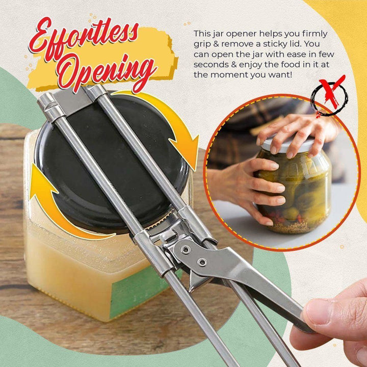 Adjustable bottle and jar opener | Bowlift