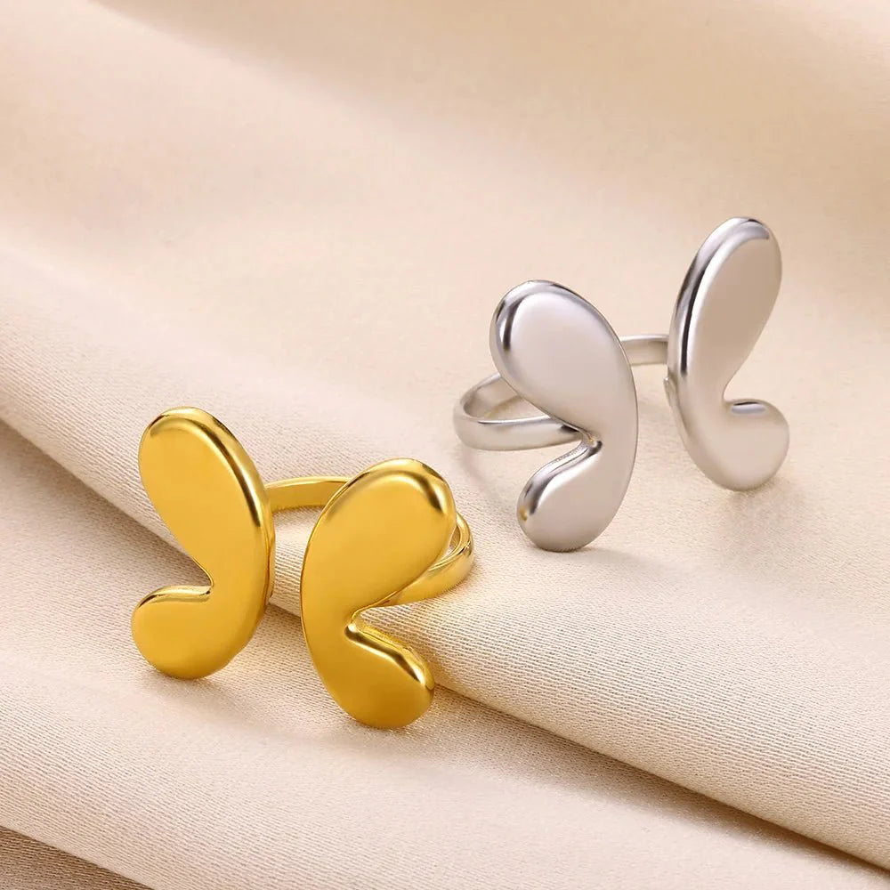 BowLift | Adjustable Bubble Butterfly Wings Ring