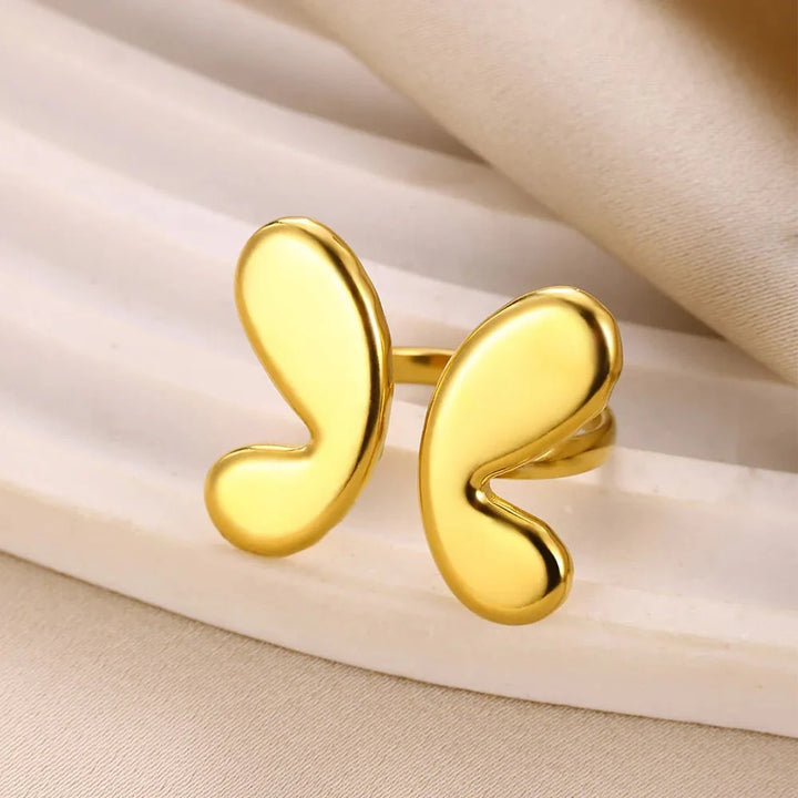 BowLift | Adjustable Bubble Butterfly Wings Ring