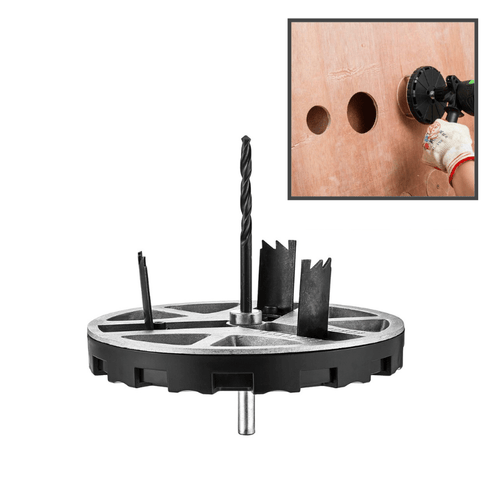 BowLift | DiaMaster Multi – Trident Blade Hole Cutter for Plastic and Aluminum