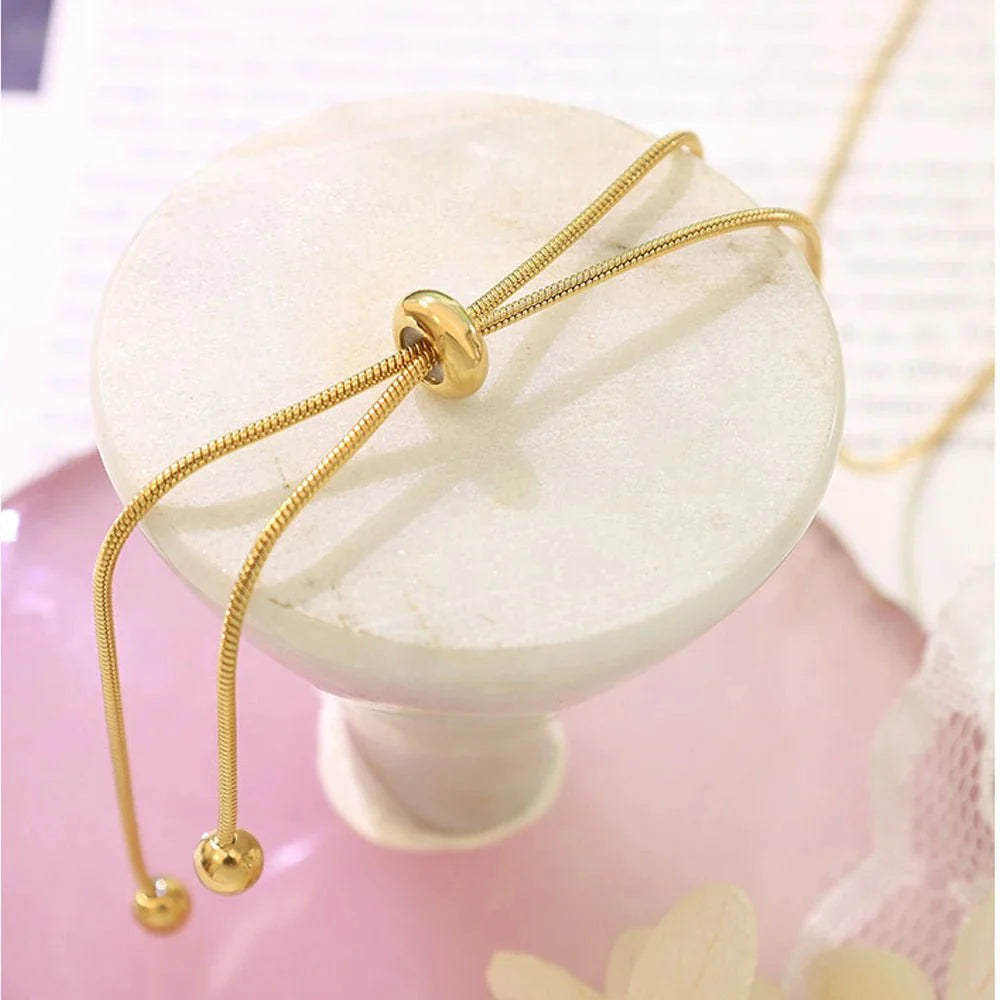 BowLift | Adjustable Snake Chain Lariat Necklace