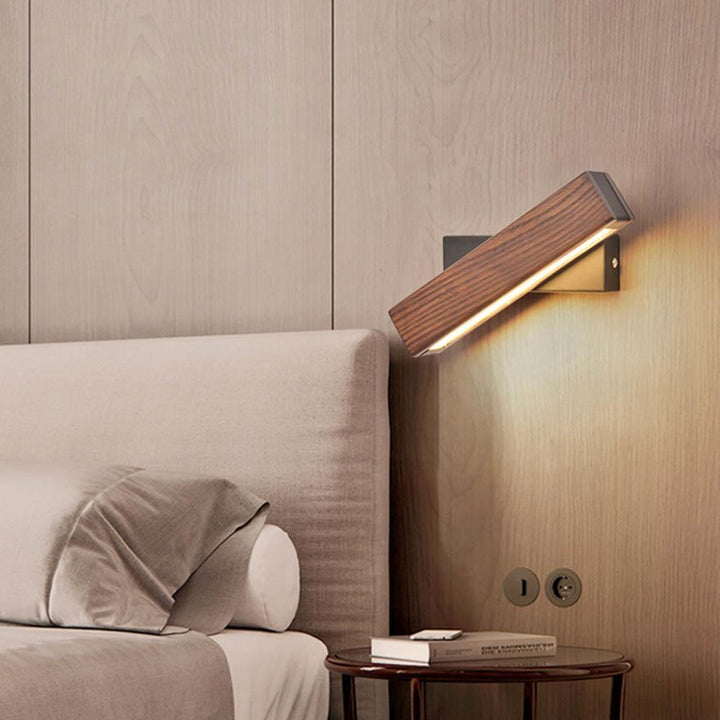 BowLift | Adjustable Wooden LED Wall Light - Jasper