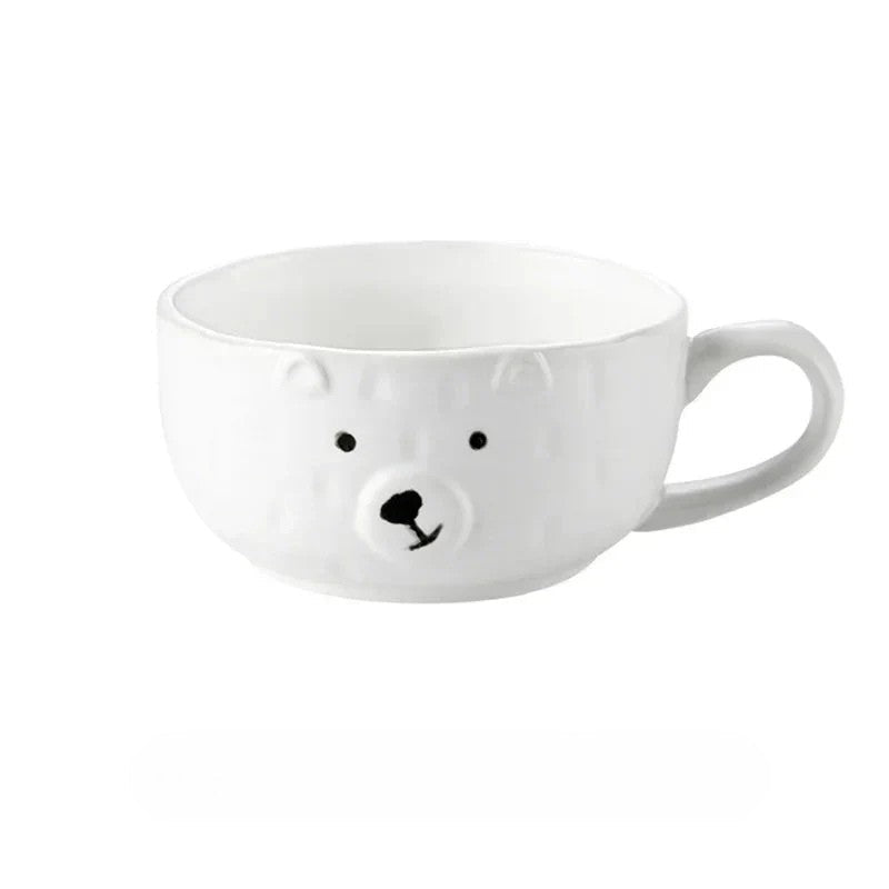 BowLift | Adorable Polar Bear Ceramic Dinnerware Set - PolarJoy
